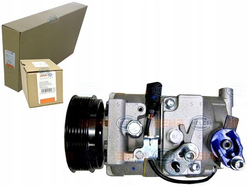 SPRĘŻARKA KLIMATYZACJI BEHR HELLA 4F0260805P 8E026