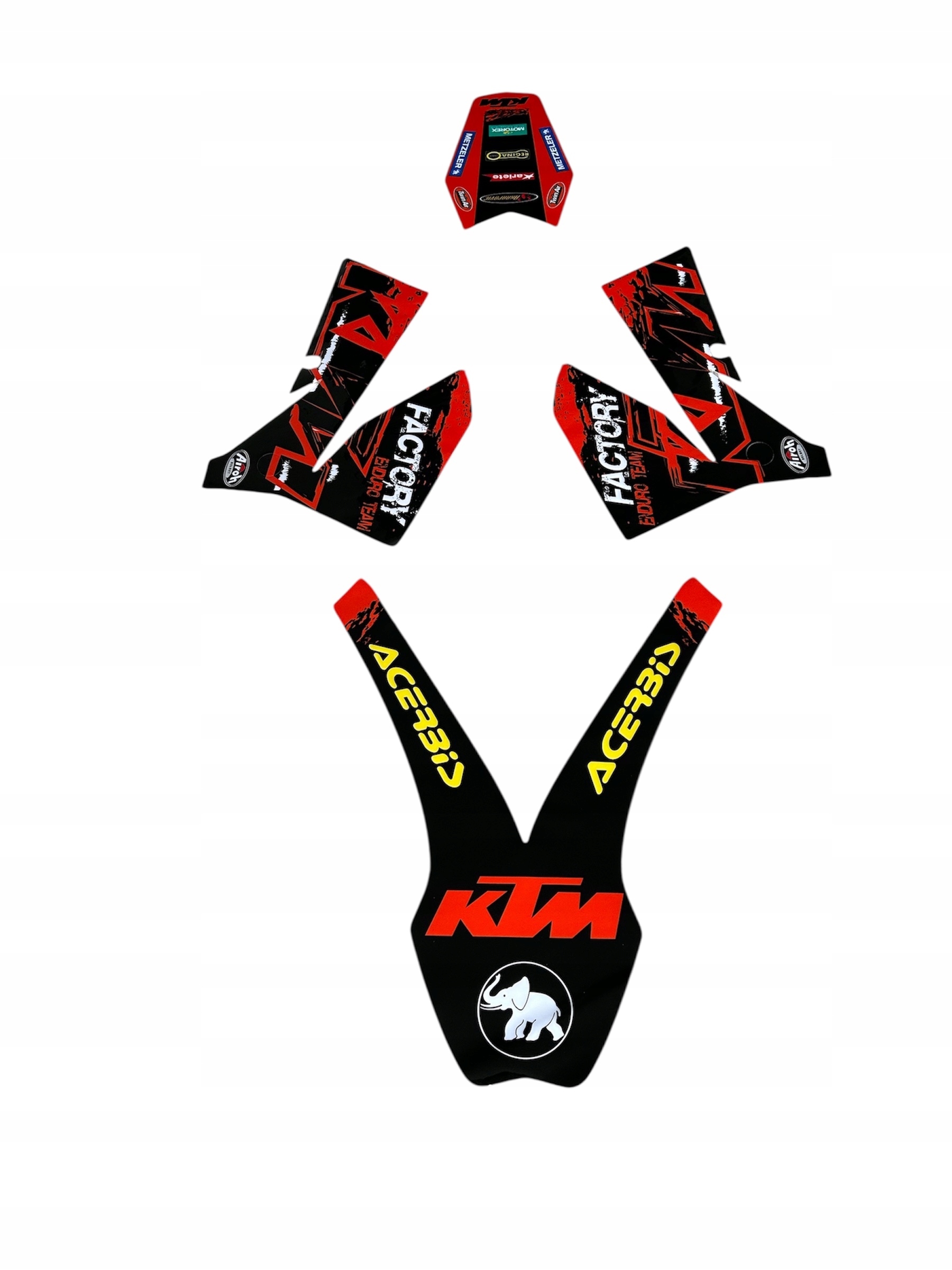 Ktm Exc Sx 05-07 125 250 300 450 525 rfs factory dyha z Italii Cubamoto