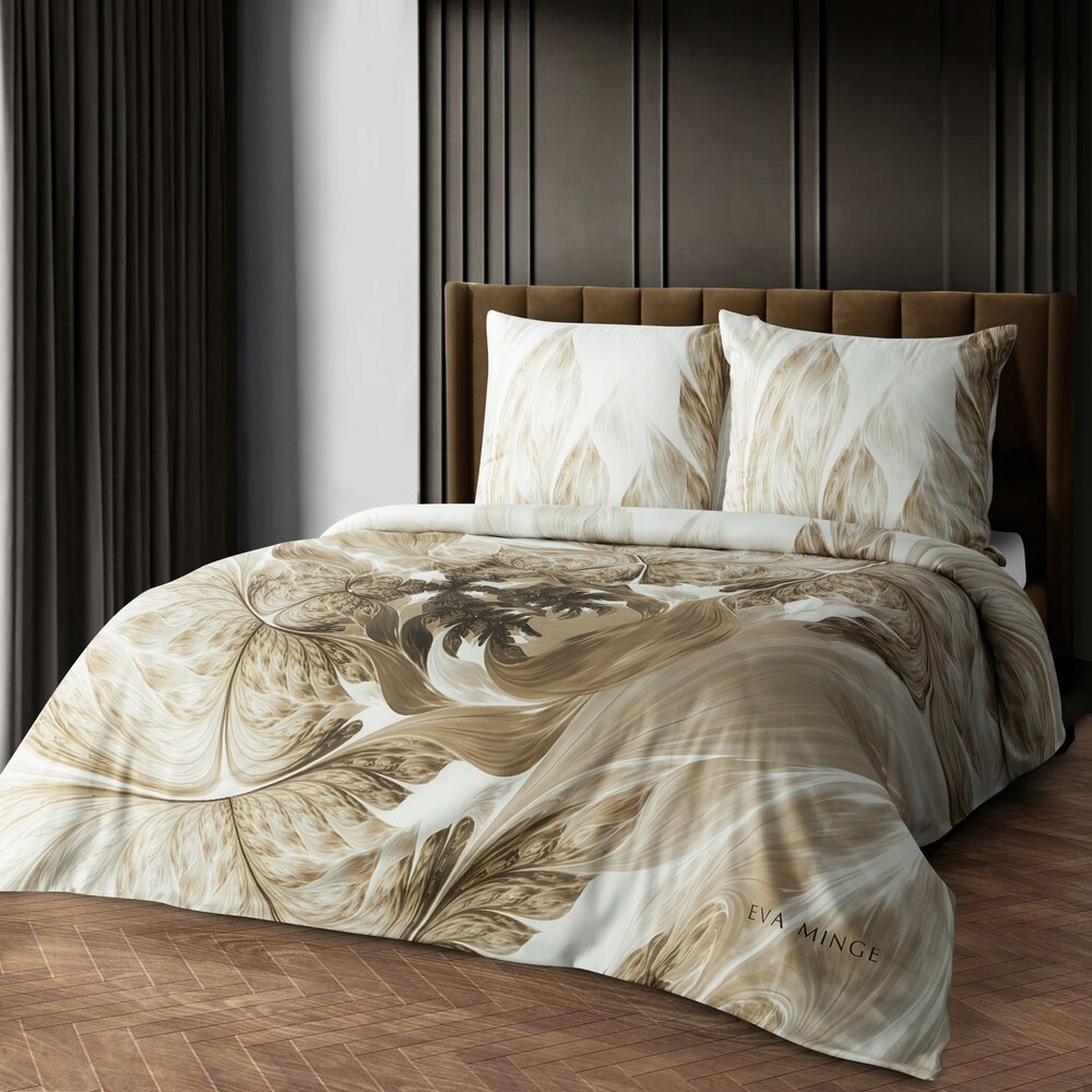 Posteľná Bielizeň 220X200 z bavlneného saténu s moderným vzorom Eva Minge Ako Darček