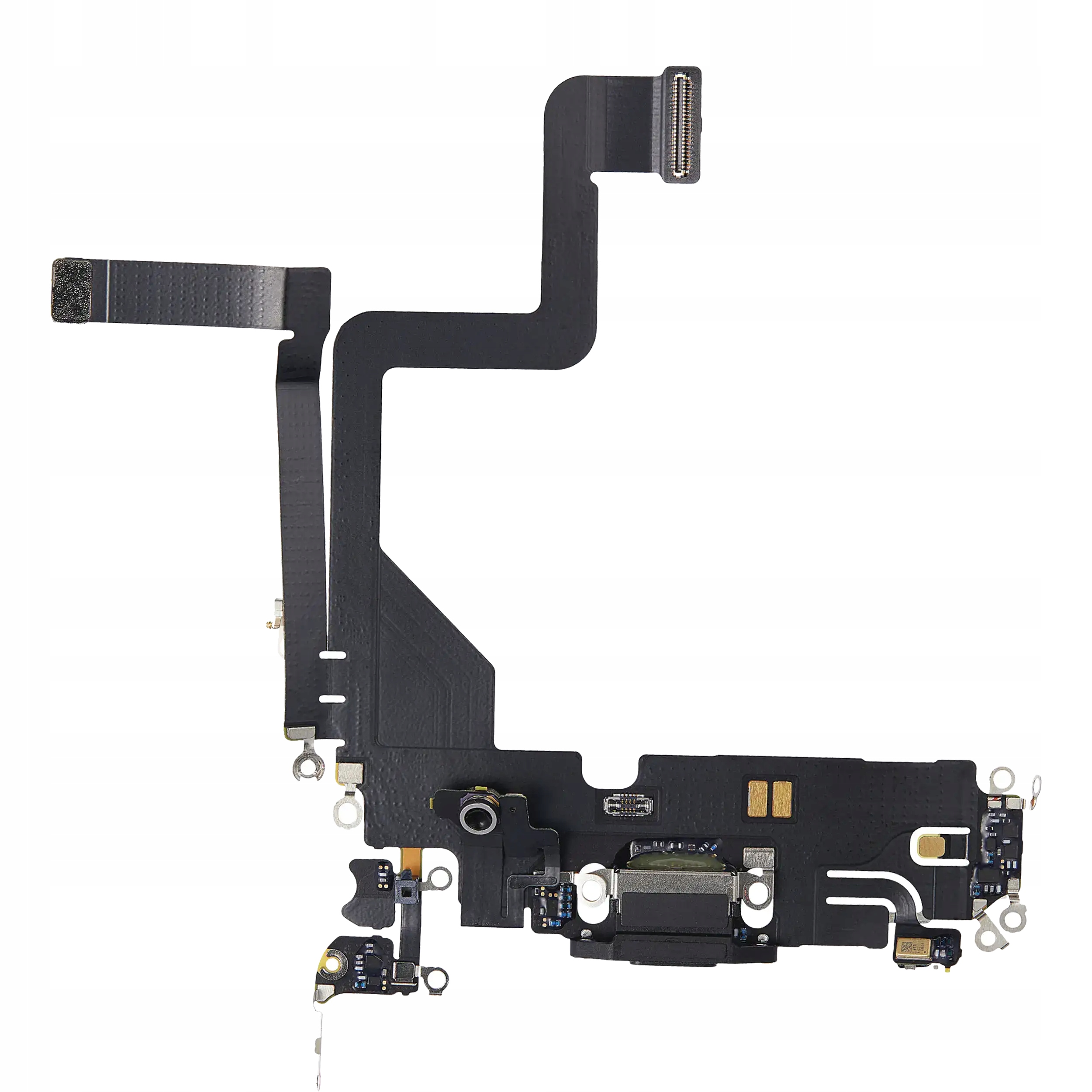 Złącze Ładowania Dock Port Lightning Mikrofon do iPhone 14 Pro Space Black