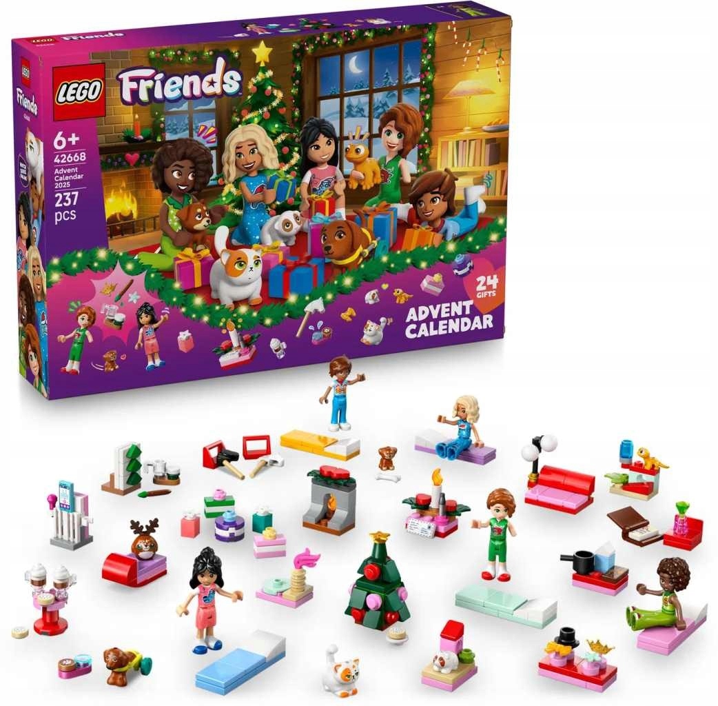 Lego Friends 42668 Adventní kalendář.
