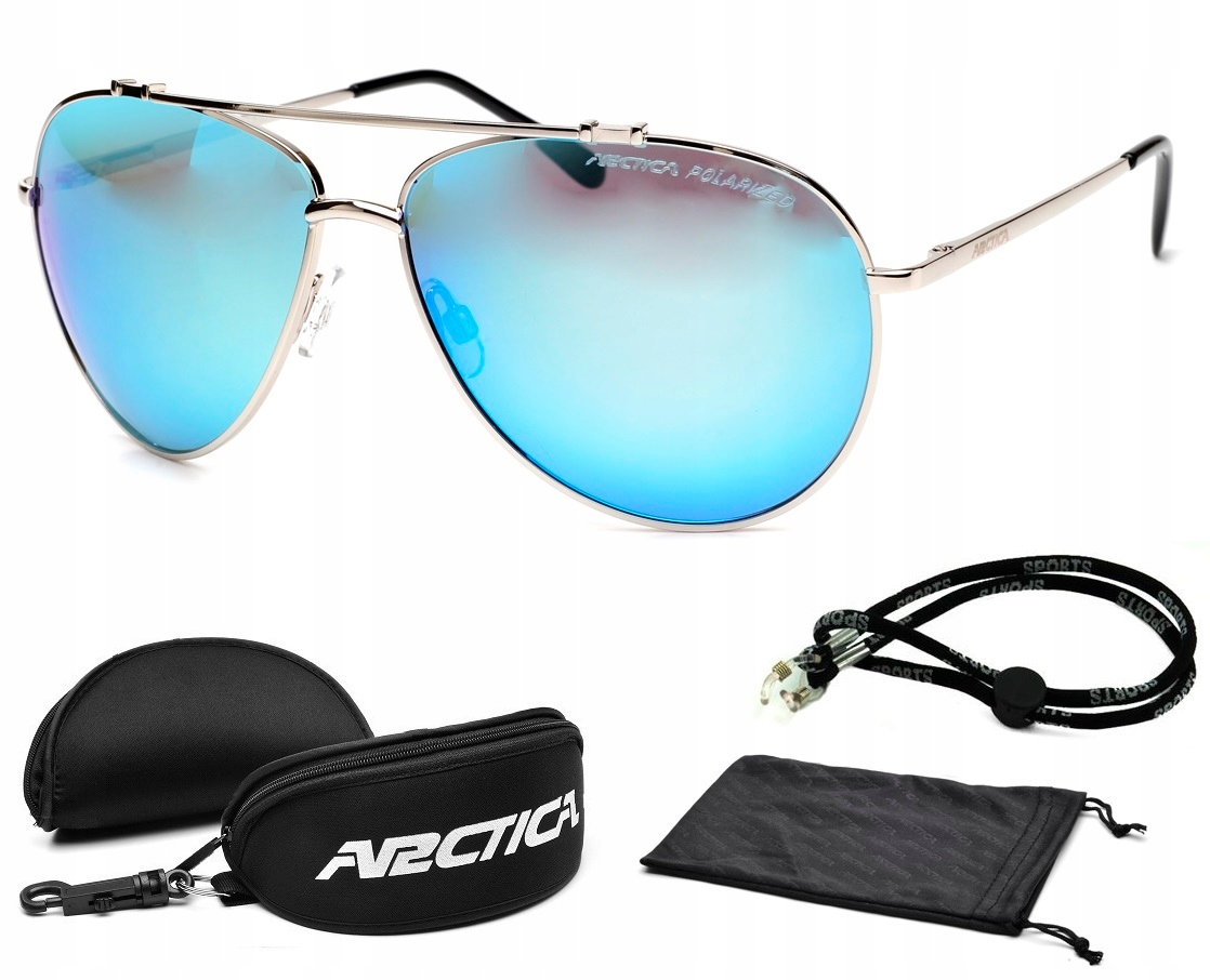 

Arctica Okulary S-157B Polaryzacja Revo Pilotki