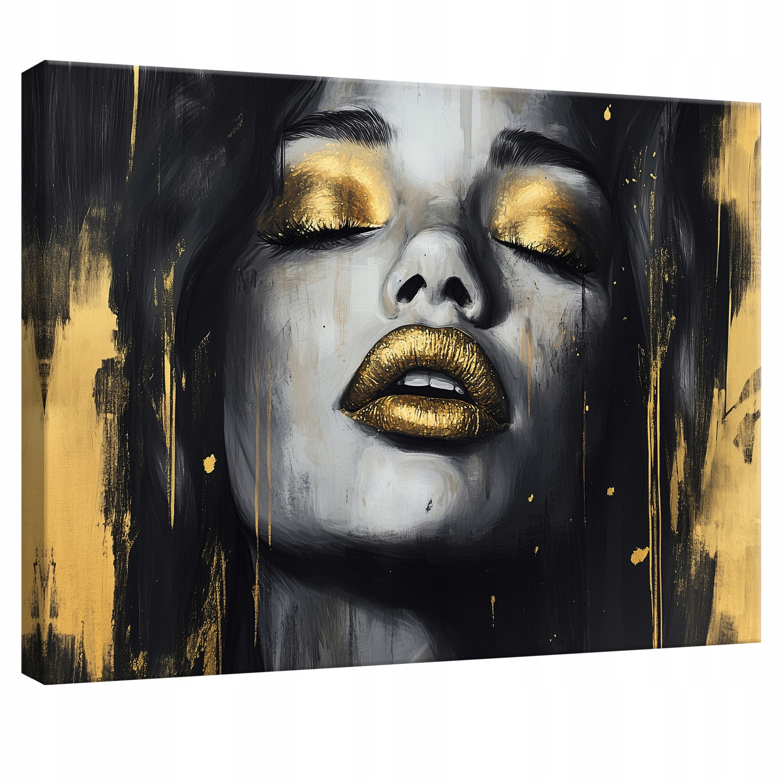 Obraz Na Plátně Na Stěnu Žena Glamour Do Ložnice Obývacího Pokoje Kuchyně 120x80