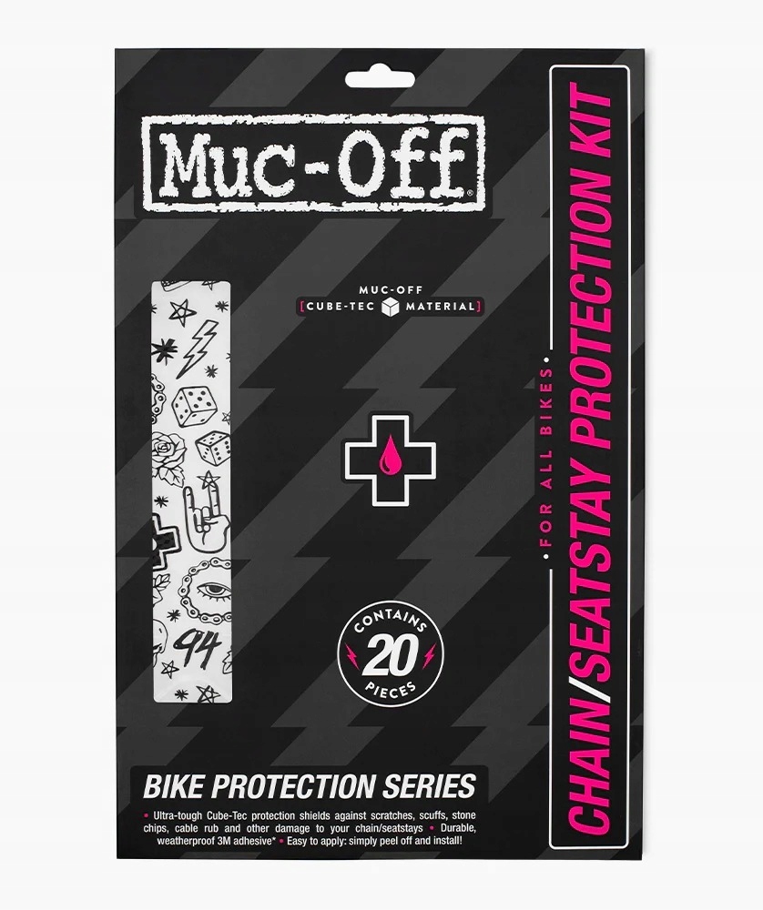 Muc-Off zestaw folii Chain/Seatstay Protection Kit Punk