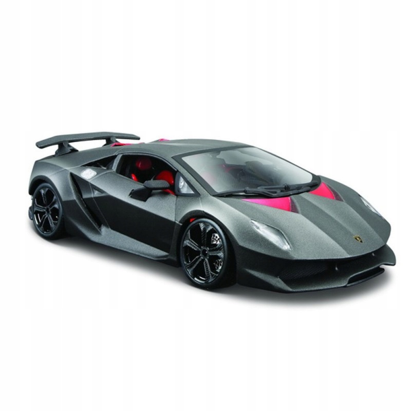 BBURAGO 1:24 LAMBORGHINI SESTO ELEMENTO GREY SZARY METALOWY MODEL