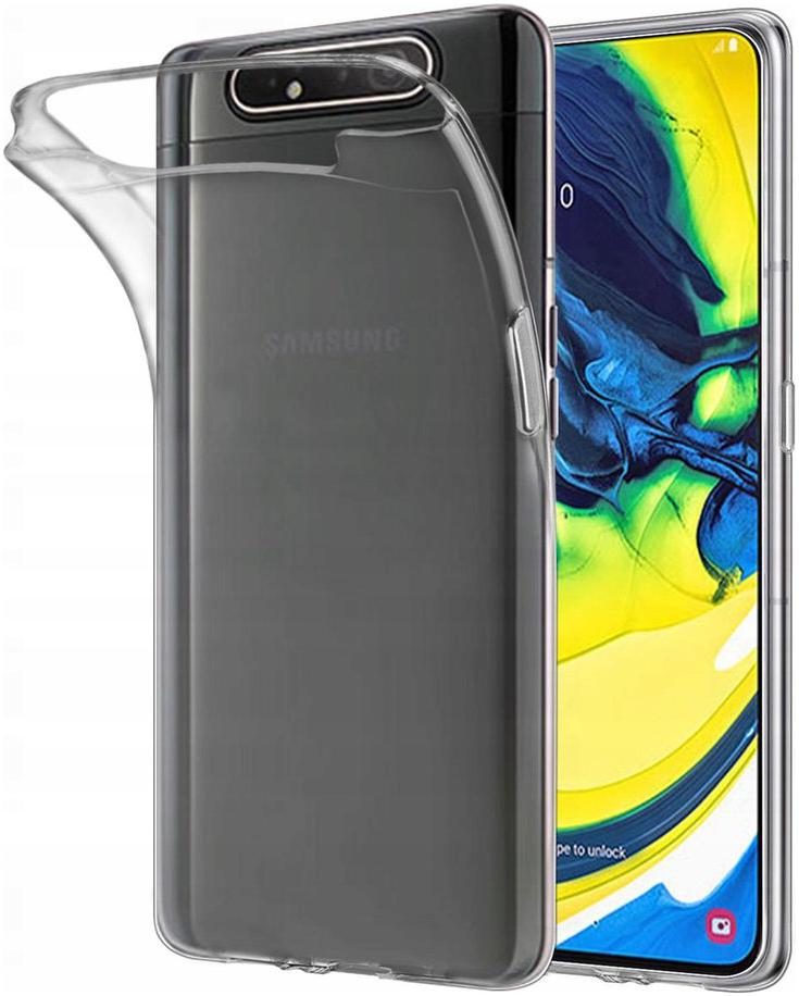 

Etui do Samsung Galaxy A80 Silikonowe Plecki Slim