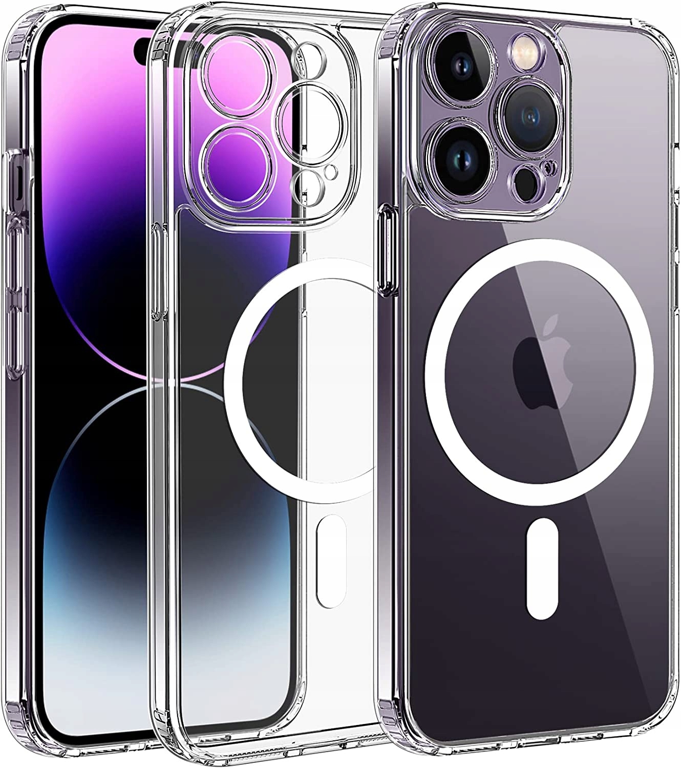 

Etui Do Iphone 14 Pro Szkło 5D I Hybrid Magsafe