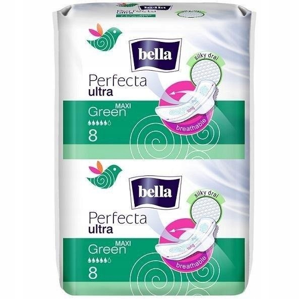 

Podpaski Bella Perfecta Maxi Green Ultra 16 Szt