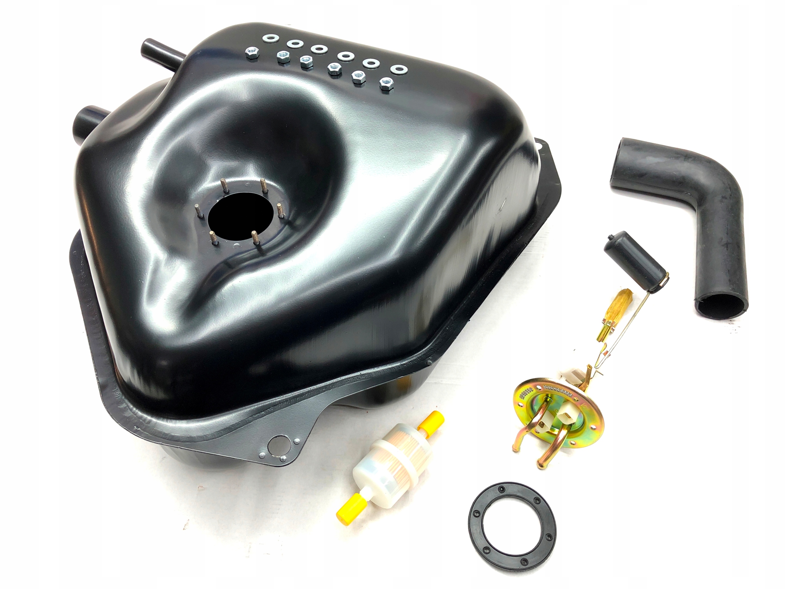 FIAT 126p ZBIORNIK PALIWA BAK + CZUJNIK PALIWA PŁYWAK + FILTR + RURA nowy