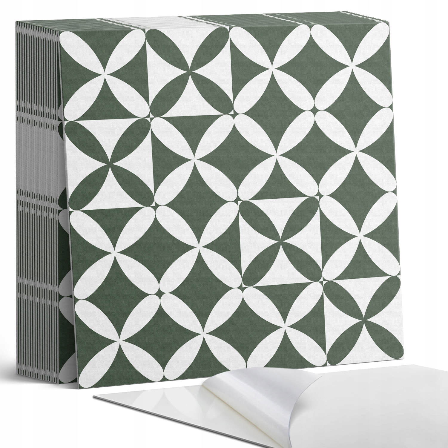 Nástěnné Pvc samolepicí dlaždice Geometrická šachovnice 20 x 20 x 20 cm