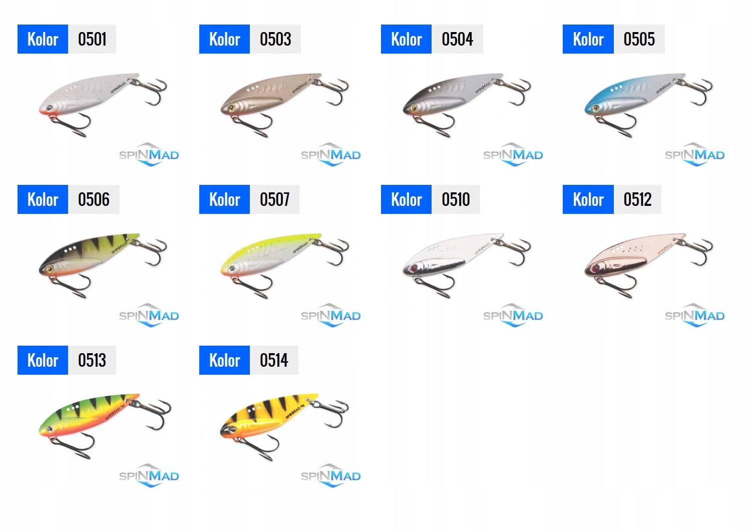 CYKADA SPINMAD HART 5cm (9g) 0507 NA OKONIE Stan opakowania oryginalne