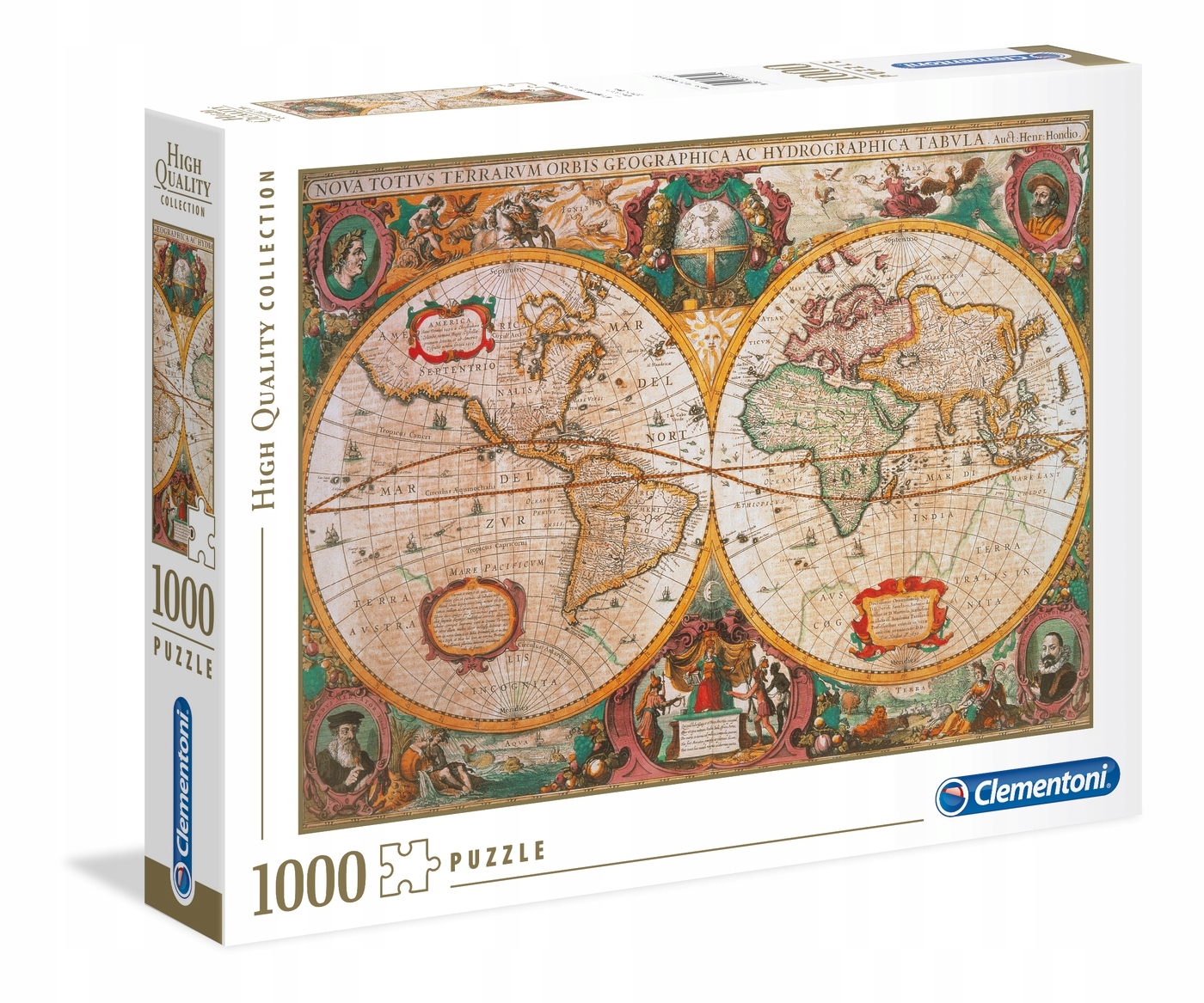 

Clementoni 31229 Puzzle 1000 El. Old Map Mapa