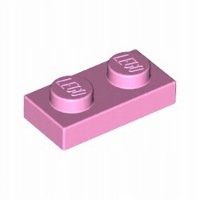 

Lego Płytka 1x2 Bright Pink 3023 4654128 1szt N