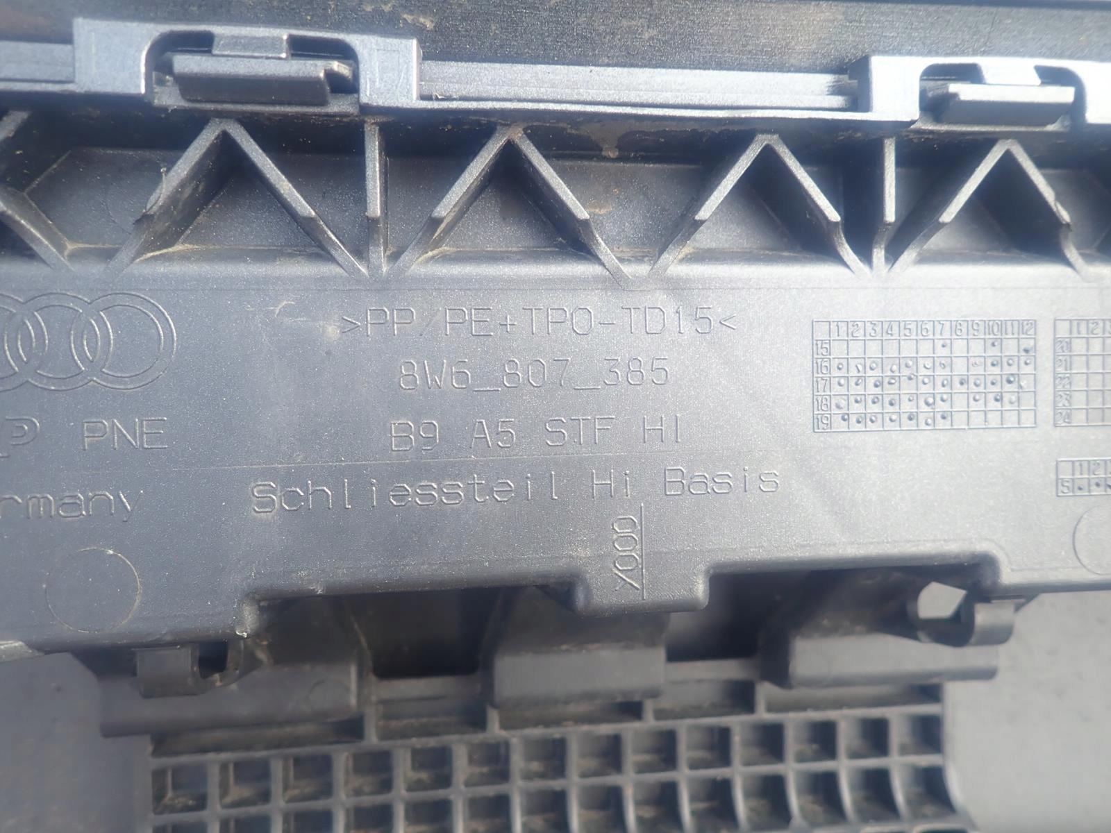 AUDI A5 II 2 8W 16-19 bumper rear part rear 4XPDC