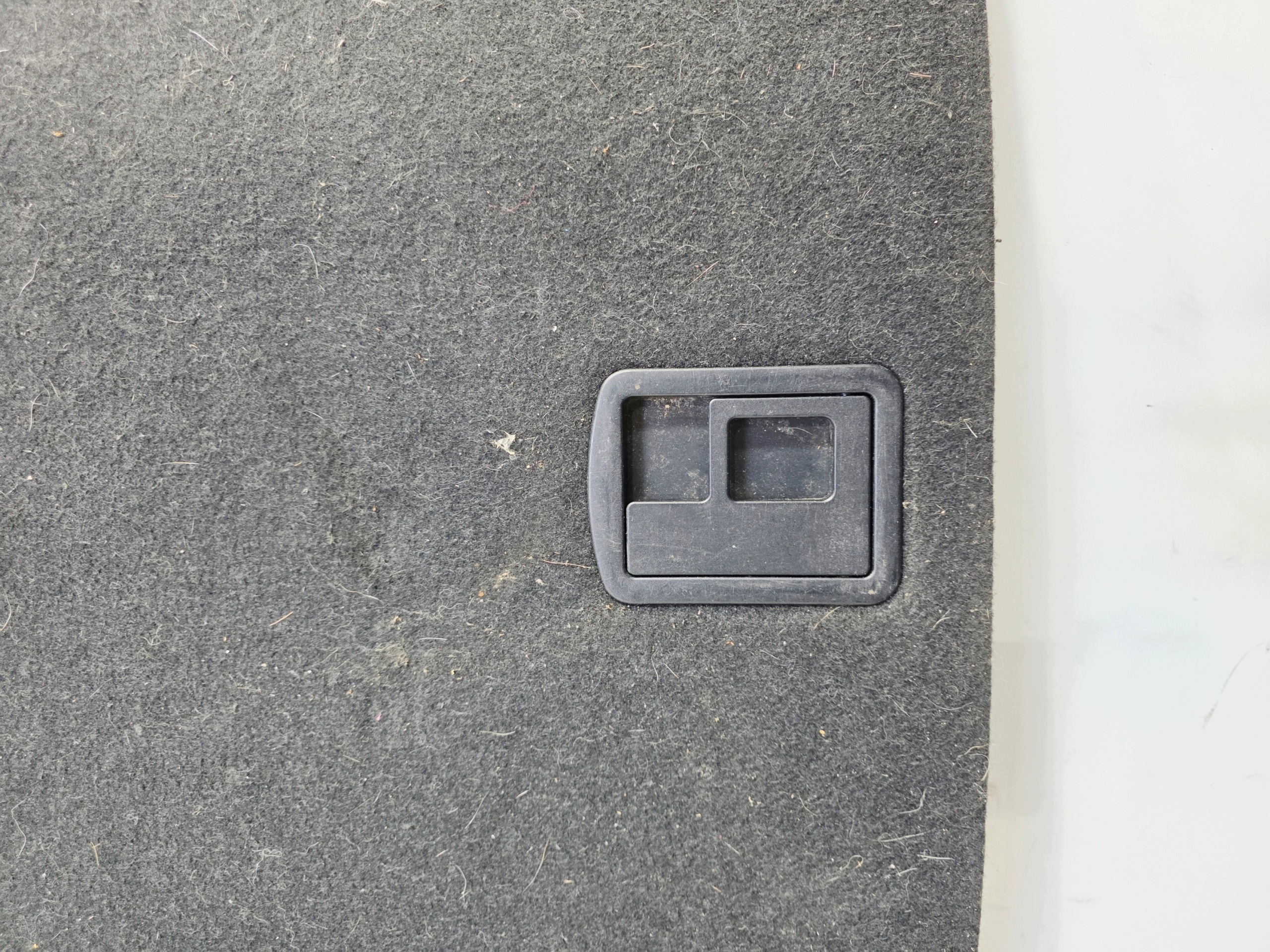 floor mats boot AUDI A4 B9 sedan 8W5863463D CA9