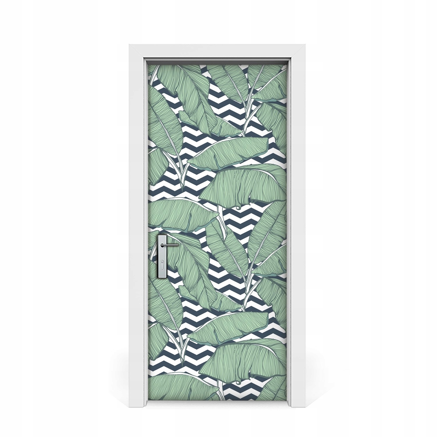 

Samoprzylepna fototapeta drzwi Tropikalne liście