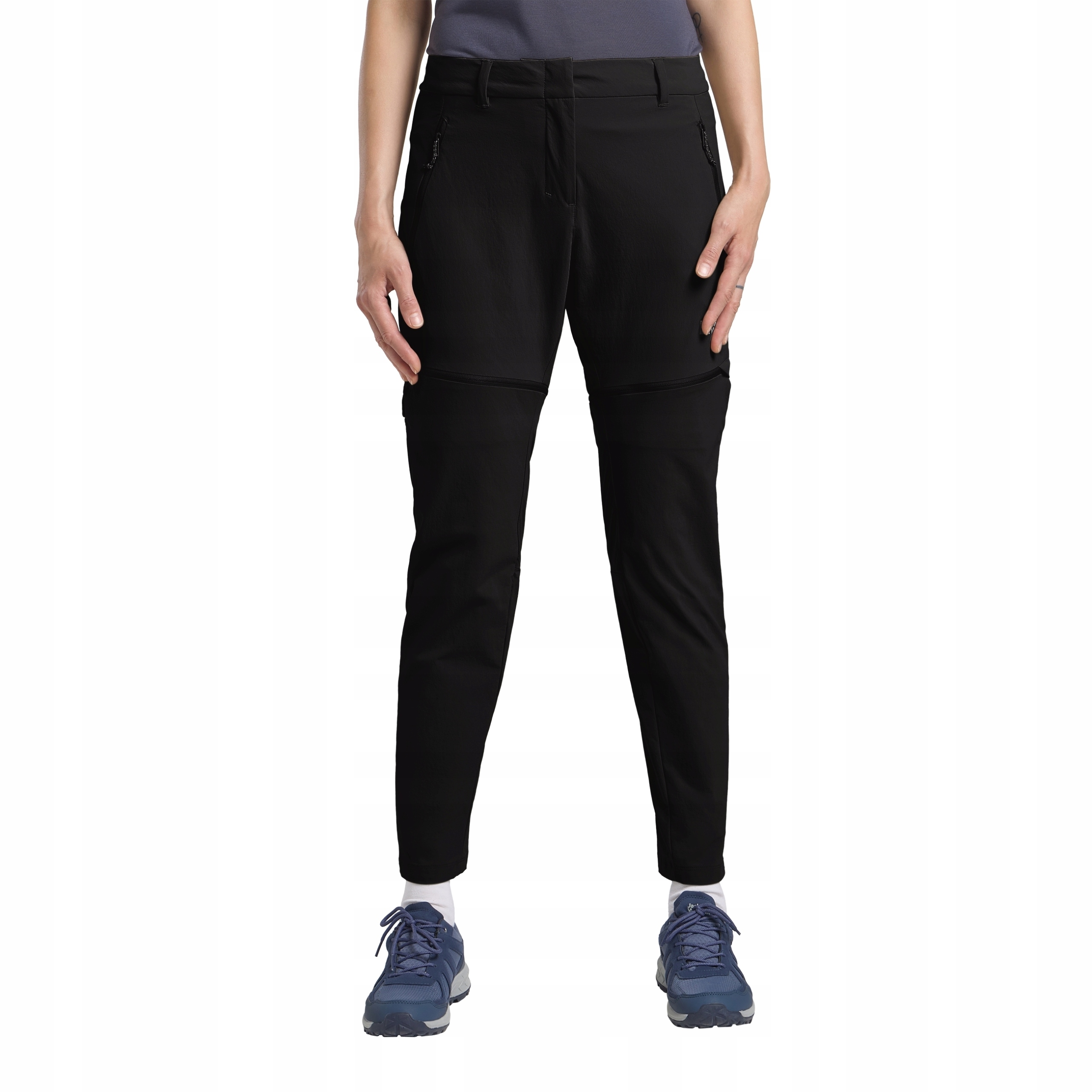 Jack Wolfskin Spodnie Hikeout Zip Away Pants Women