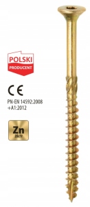Wkręty CIESIELSKIE do drewna 3x35mm TORX 500szt Kod producenta KMWHT-30035