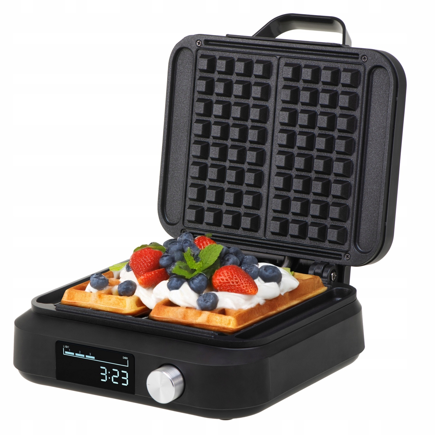 Vaflovač Silný 2200 W Hlboké Chrumkavé Dosky Vafle Non-Stick Veľký Výkon