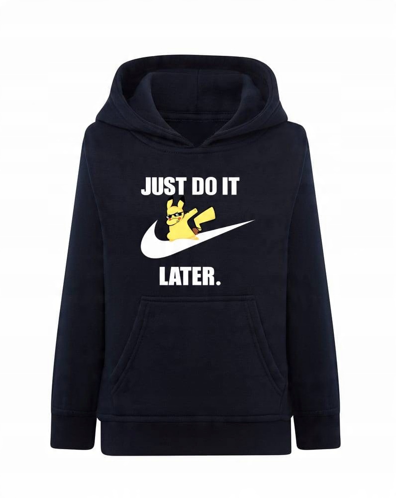 

Pikachu Pokemon Bluza Dziecięca Just Do It 140