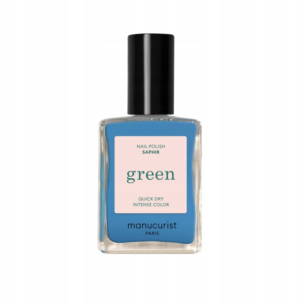 Veganský zelený nail Polish s extrémním leskem Manucurist 15 ml