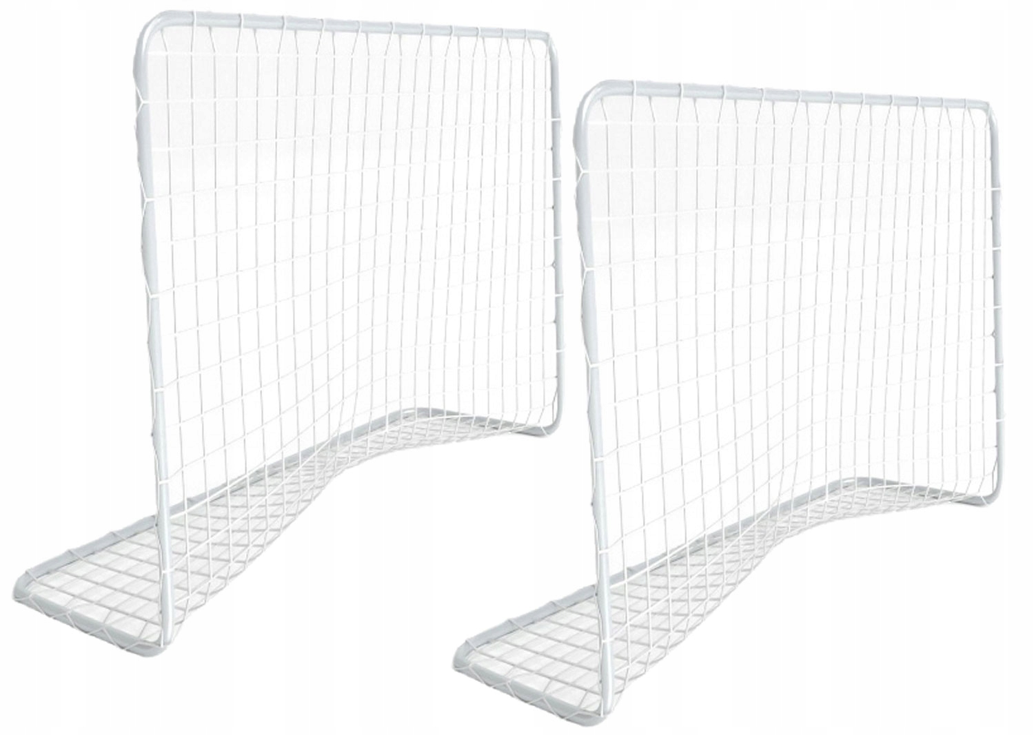 2x Přenosná fotbalová branka s přenosnou sítí 182 x 120 cm pro fotbal