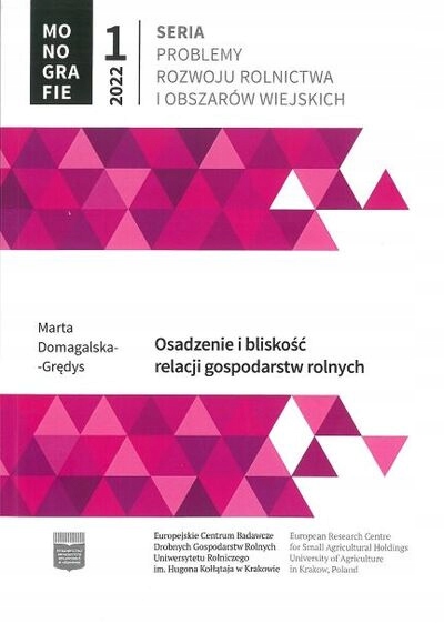 Osadzenie i bliskość relacji gospodarstw rolnych