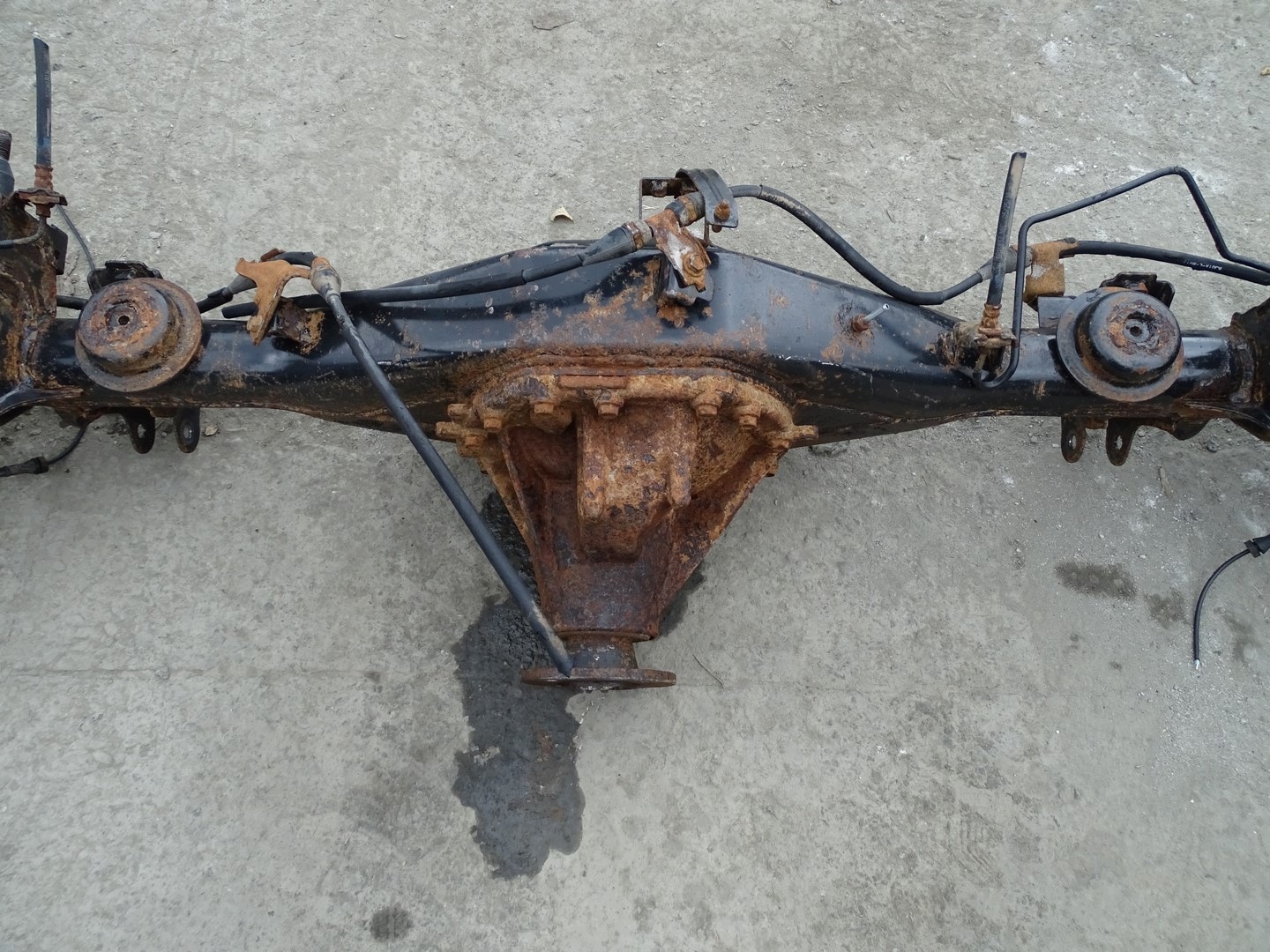 differential diff suspension beam axis rear part rear NISSAN NAVARA D23 2.3