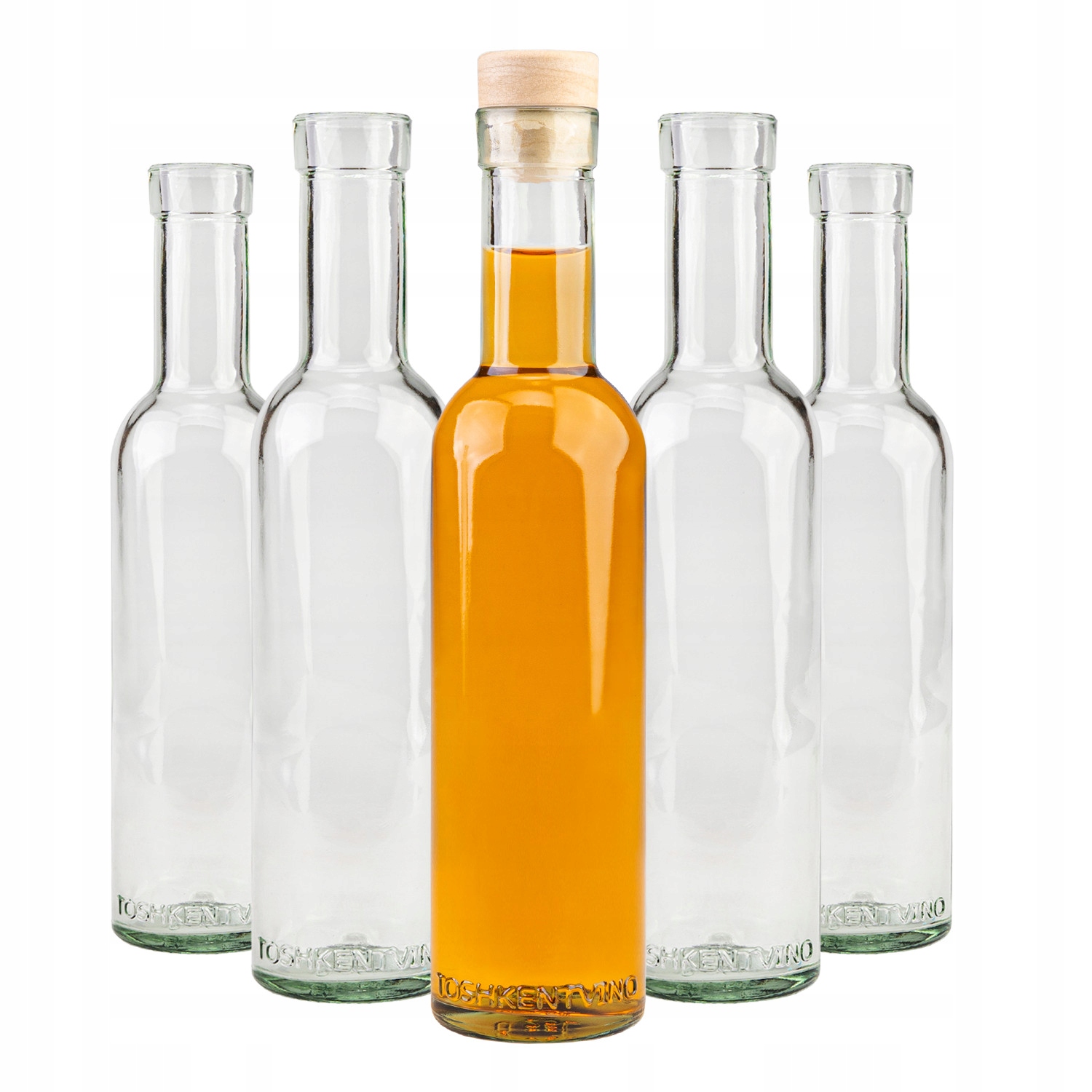 

5x Butelka Futura 0,25l na Soki Wino z Korkami