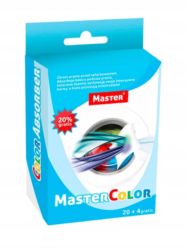 Levně 5X Master Ubrousky na praní zachycující barvy Master Color S110
