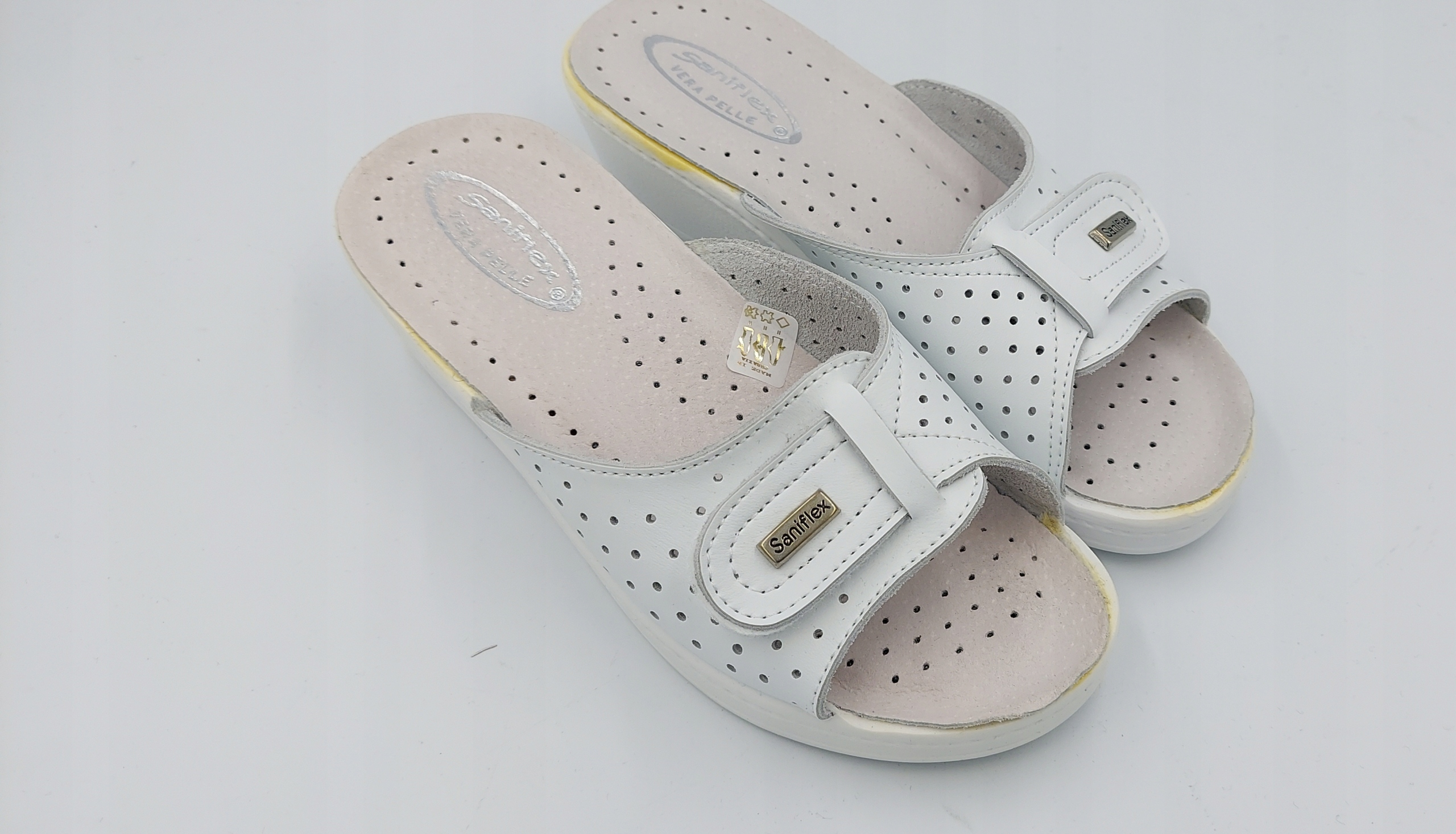 Klapki medyczne Saniflex 60407/30 PROMOCJA roz 36 Rozmiar 36