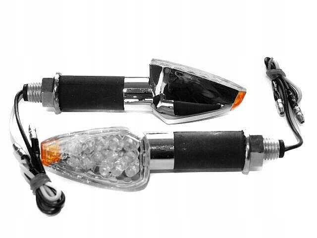 MI-111 - Мигалки покажчики повороту напрямку хром LED E11