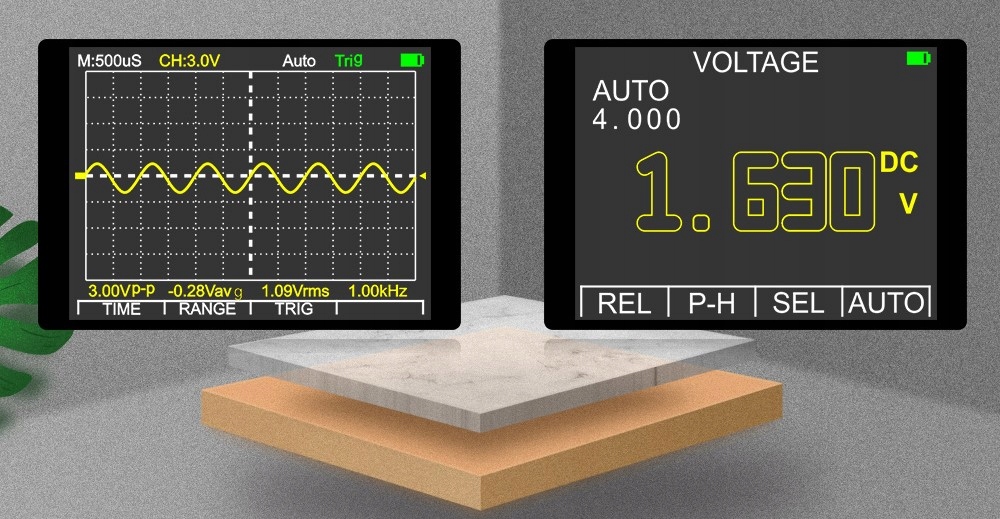 MULTIMETR GRAFICZNY OSCYLOSKOP MT8208 MUSTOOL 2w1 Marka Mustool