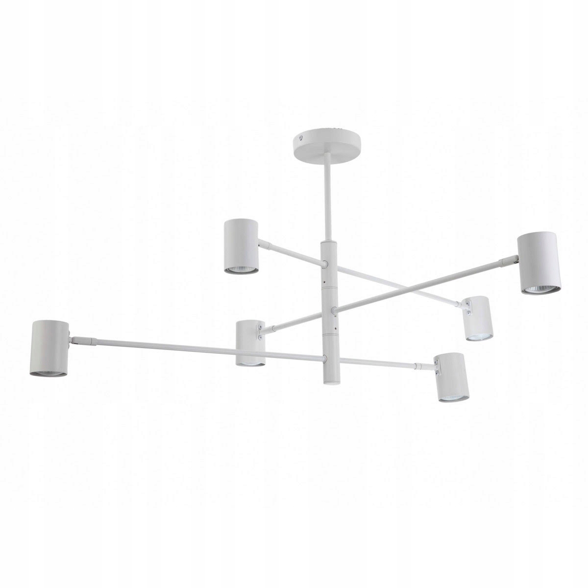 Závesná lampa Light Prestige Snow 6 biela 6xGU10 do obývačky