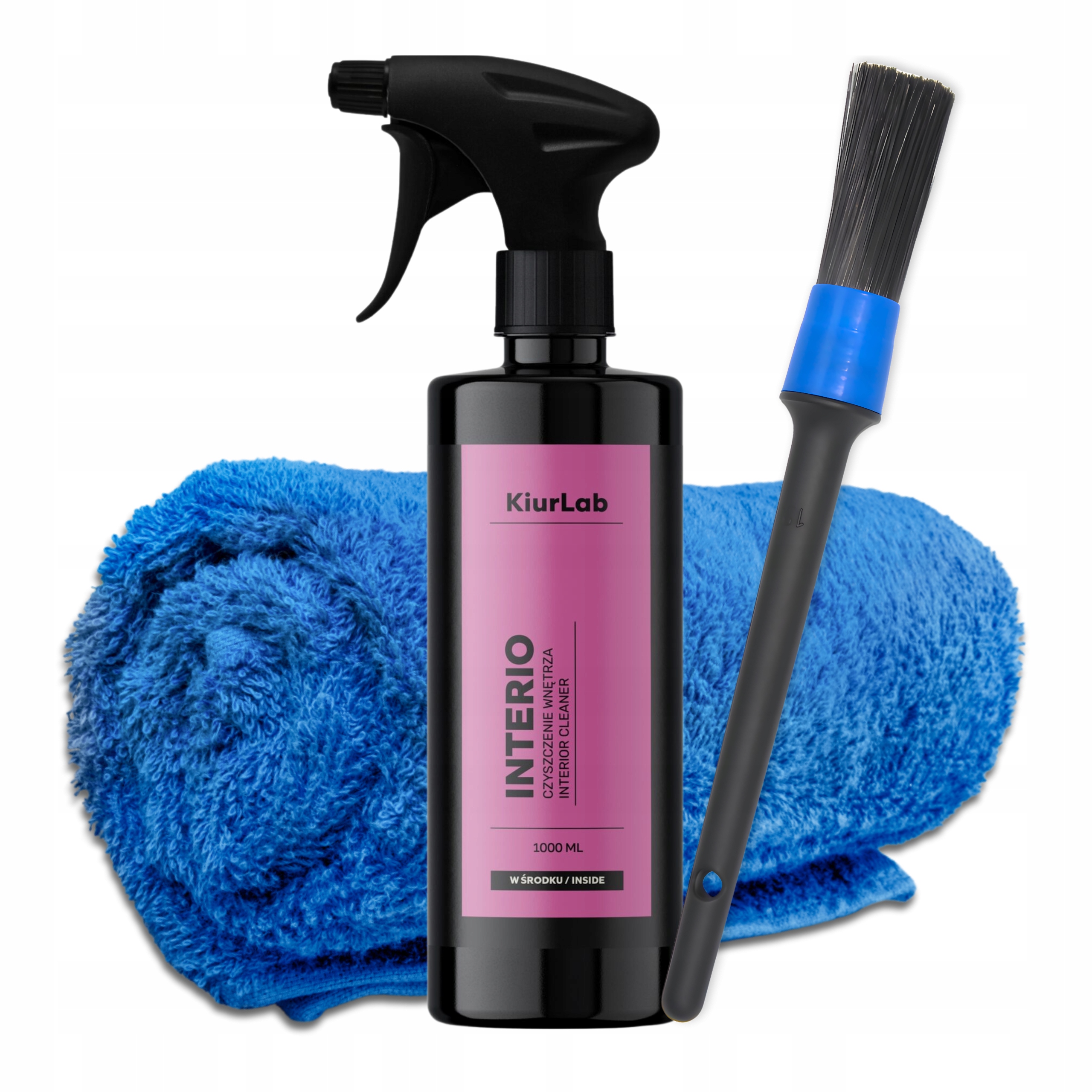 Kiurlab Interior Cleaner Interio 1000ml do czyszczenia Tapicerki I Kokpitu