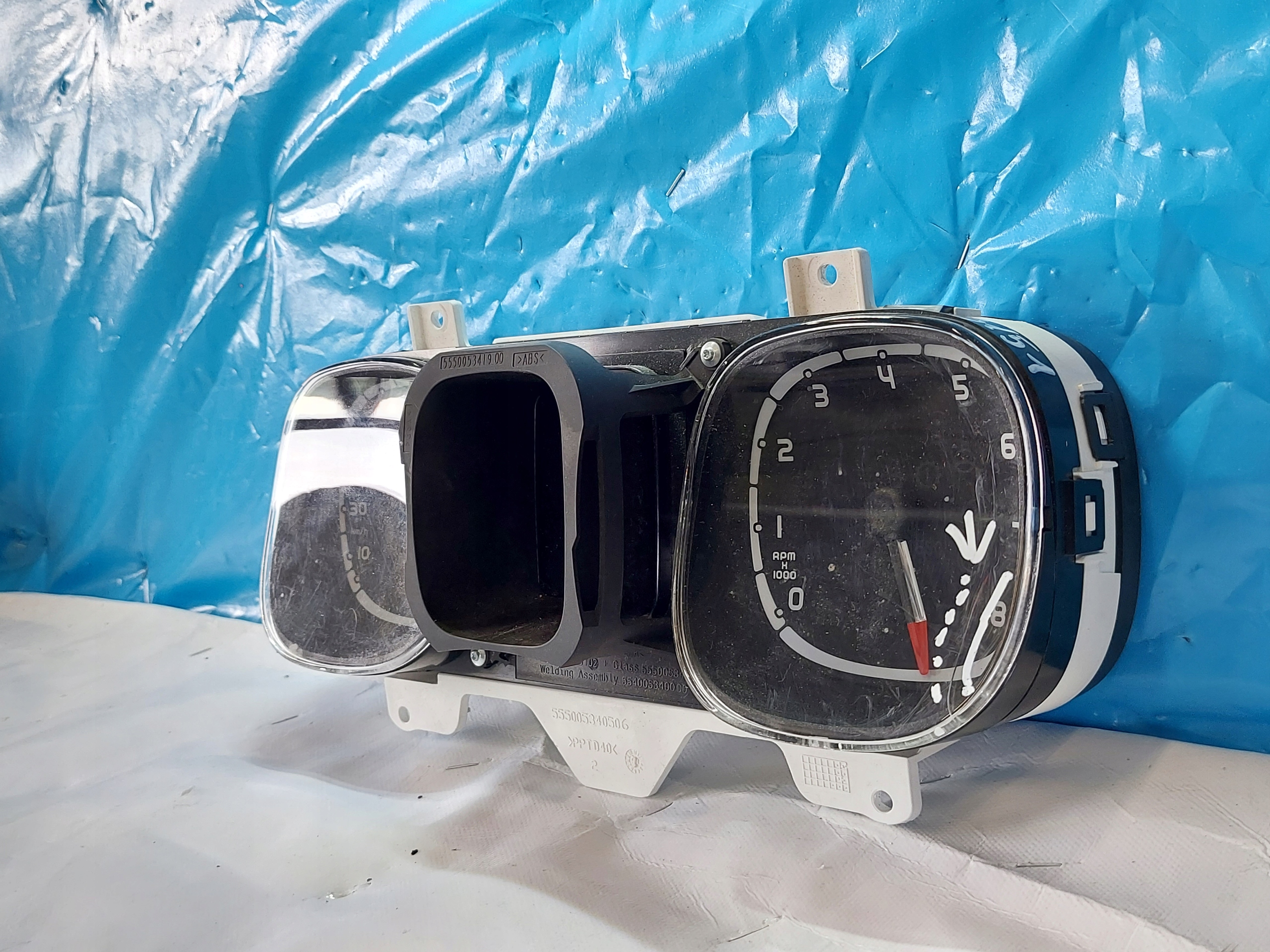 dials clock FIAT PANDA III 0.9 B 0887766550