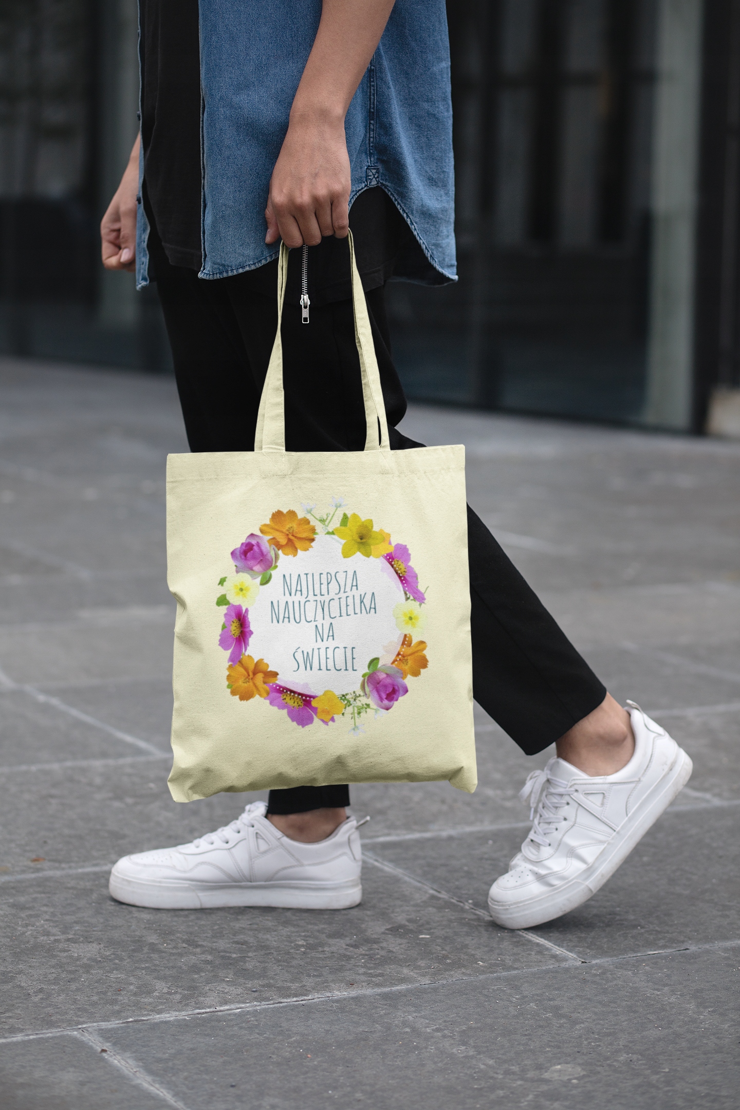 PREZENT NA DZIEŃ NAUCZYCIELA TORBA BAWEŁNIANA Marka LOGOSTORE