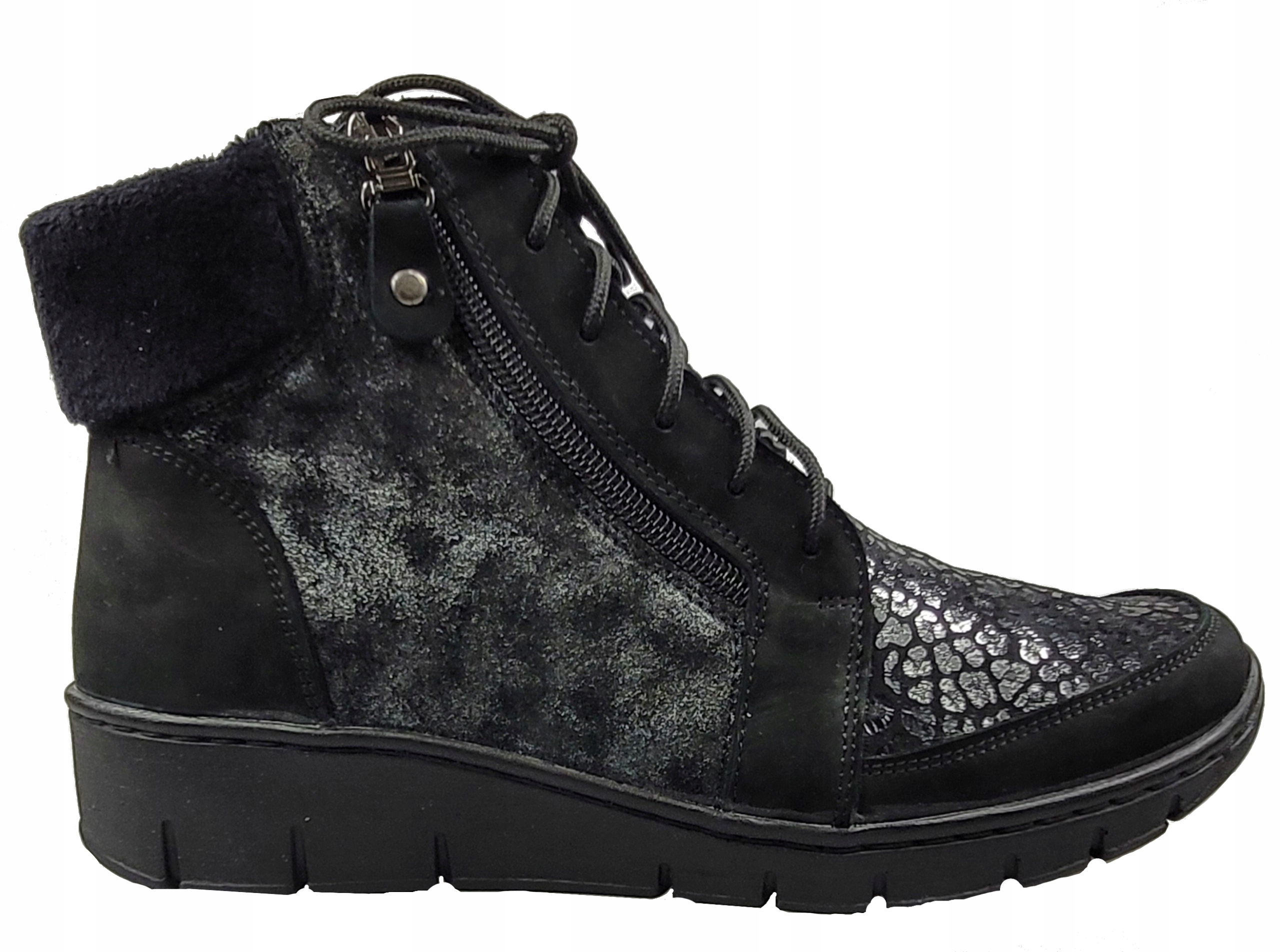 Enna Kotníkové Boty 2304 Černá Stretch r38