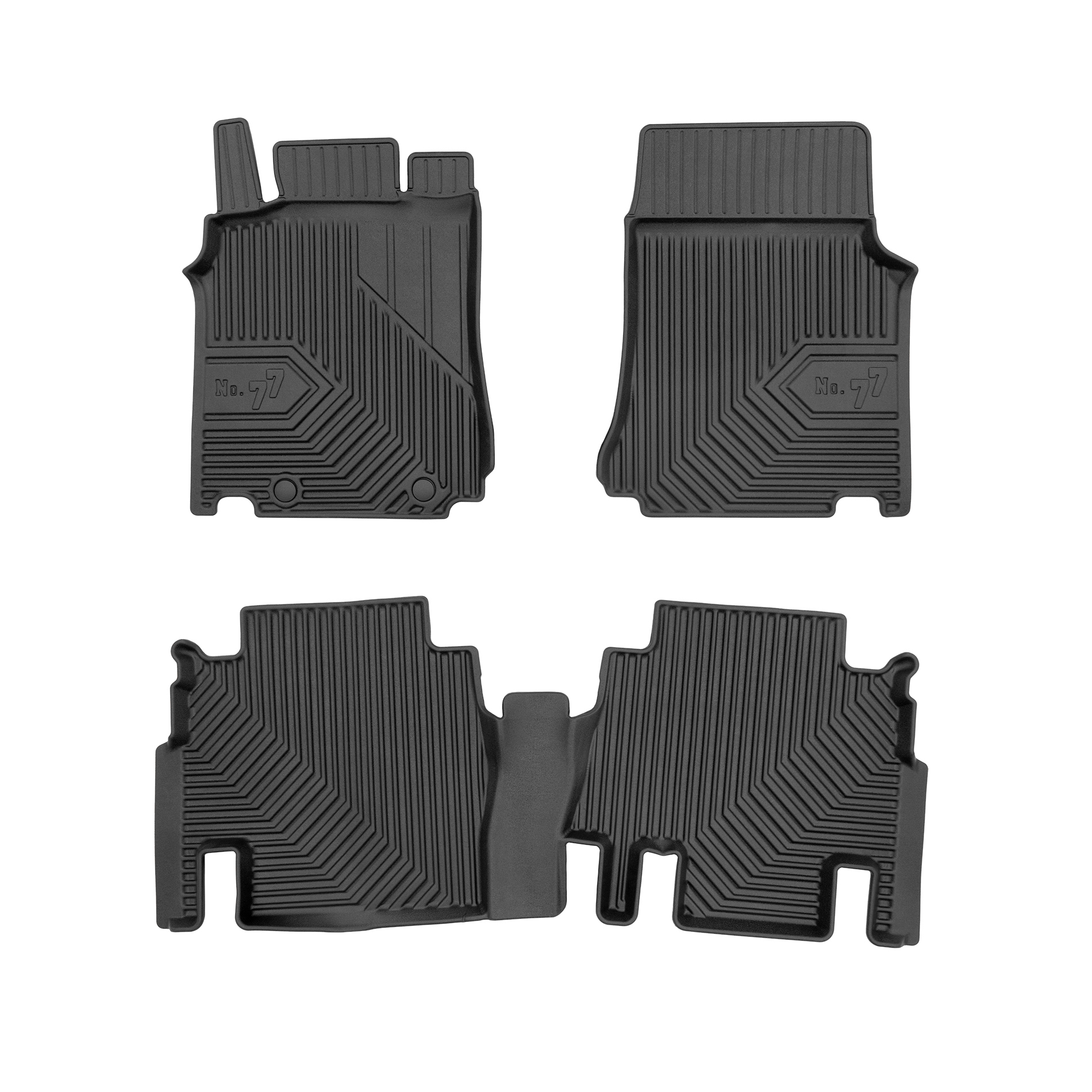 Gumové autokoberce č.77 pro vůz Mercedes Vaneo W414 02-15