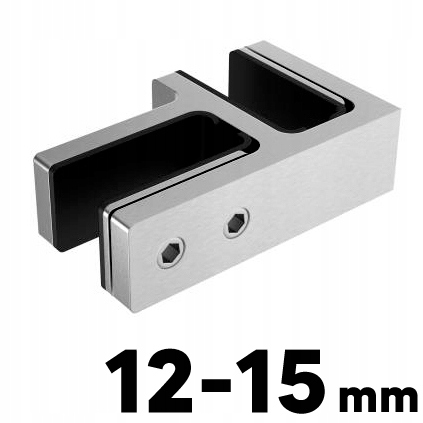 

Uchwyt Łącznik Szkła 12 15 mm Narożny