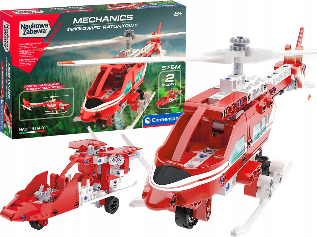 

Clementoni Helikopter Śmigłowiec Ratunkowy 50753