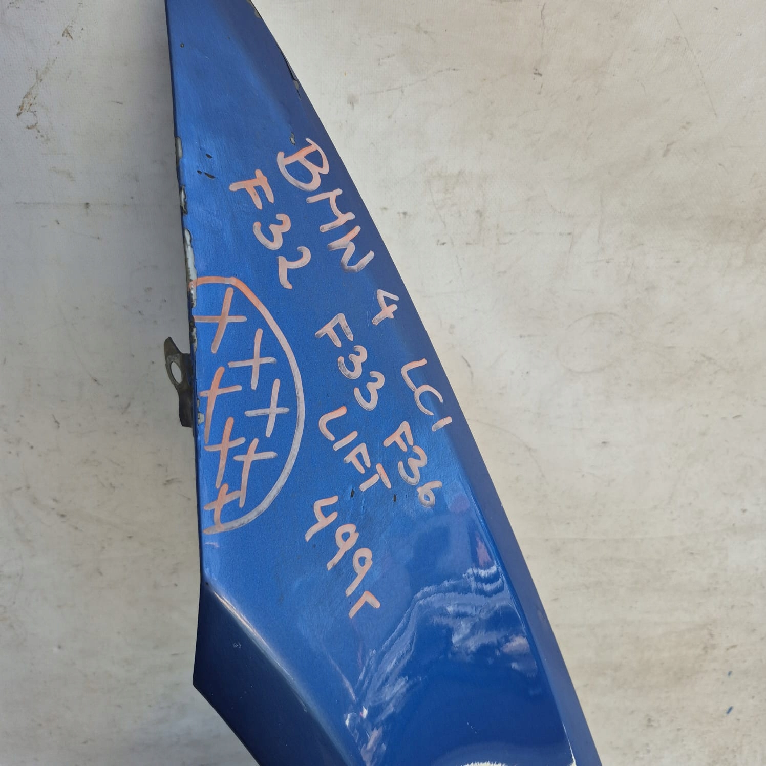 BMW 4 F32 13-20 fender front front left