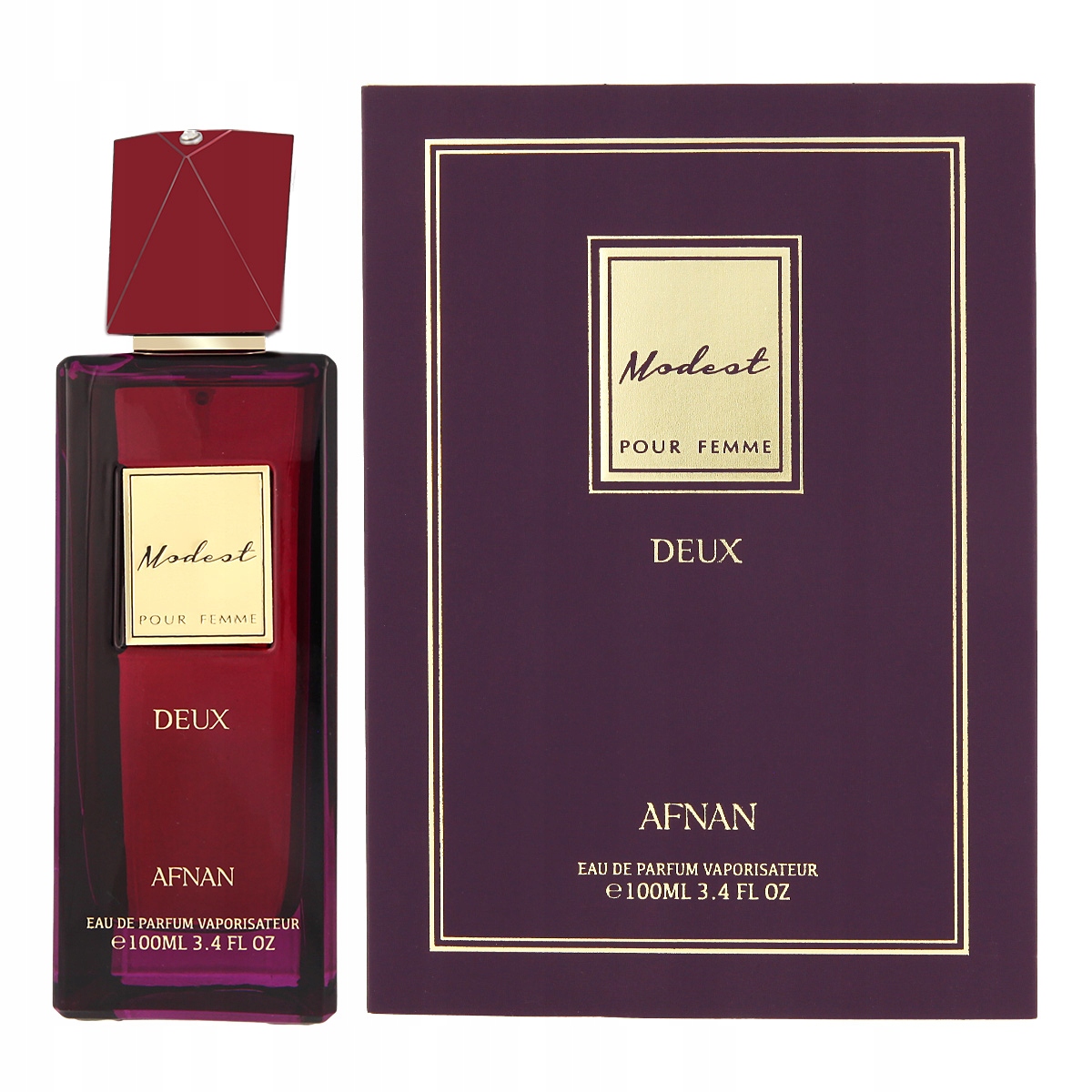 Afnan Modest Deux Pour Femme Edp 100 ml W
