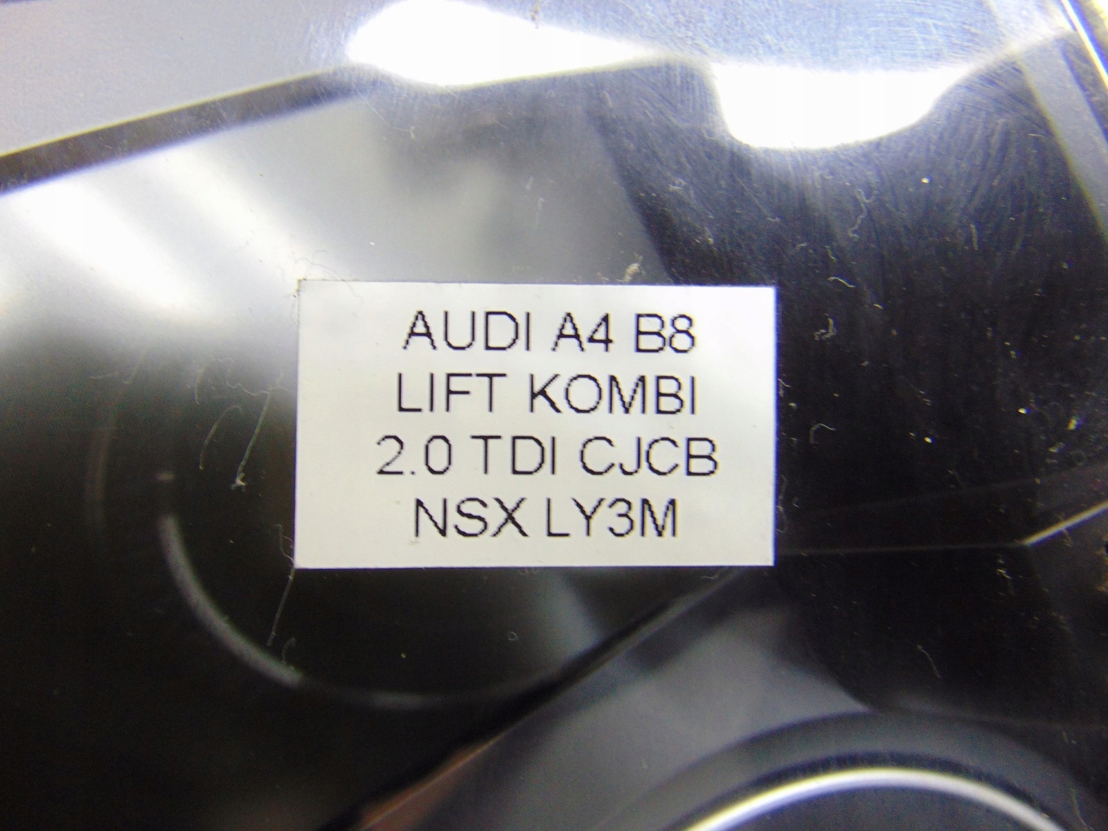 dials dials AUDI A4 B8 LIFT 2.0 TDI 8K0920982B