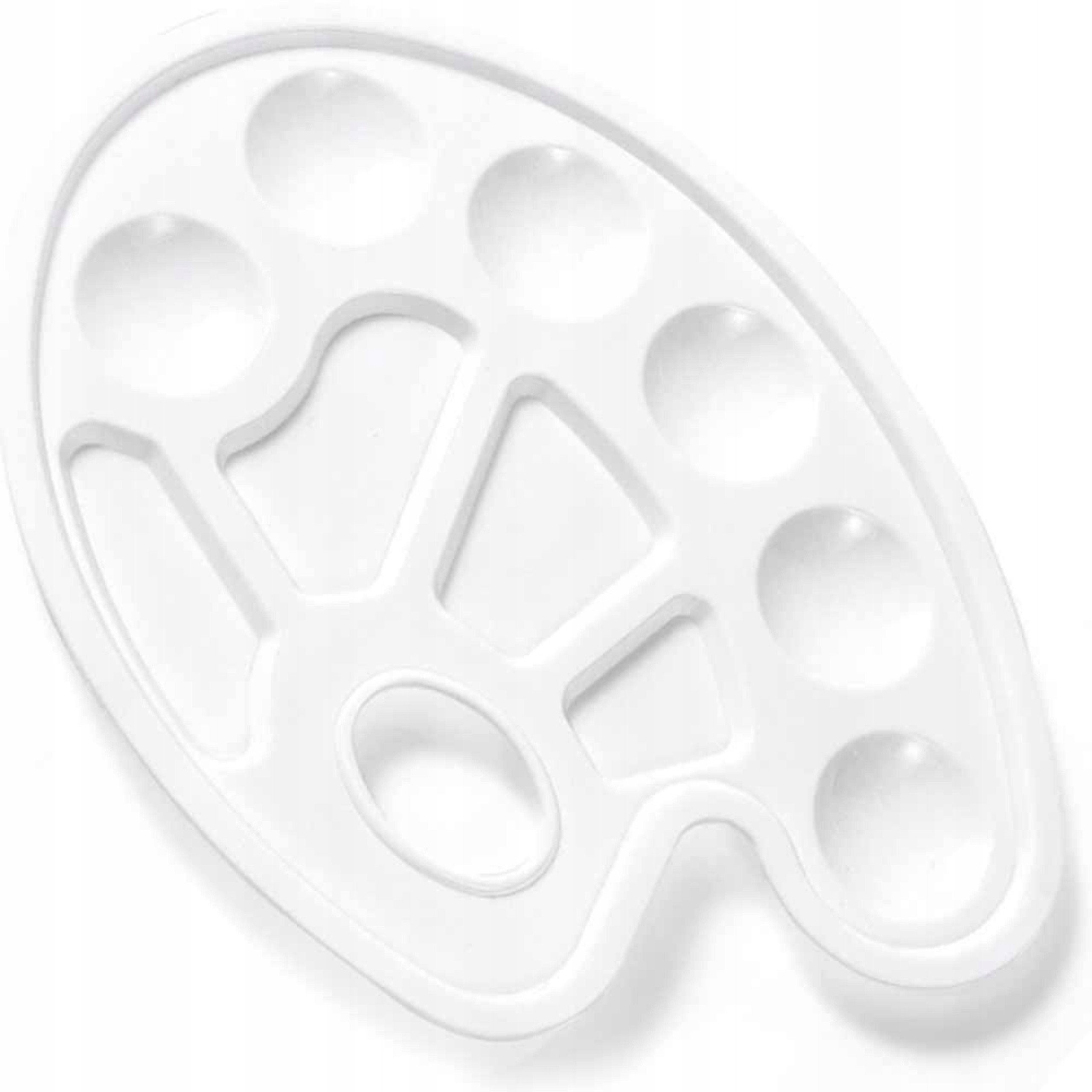 ПАЛИТРА КРАСКИ ДЛЯ СМЕШИВАНИЯ ЦВЕТОВ КРАСКИ ПЛАСТИКОВАЯ ПАЛИТРА