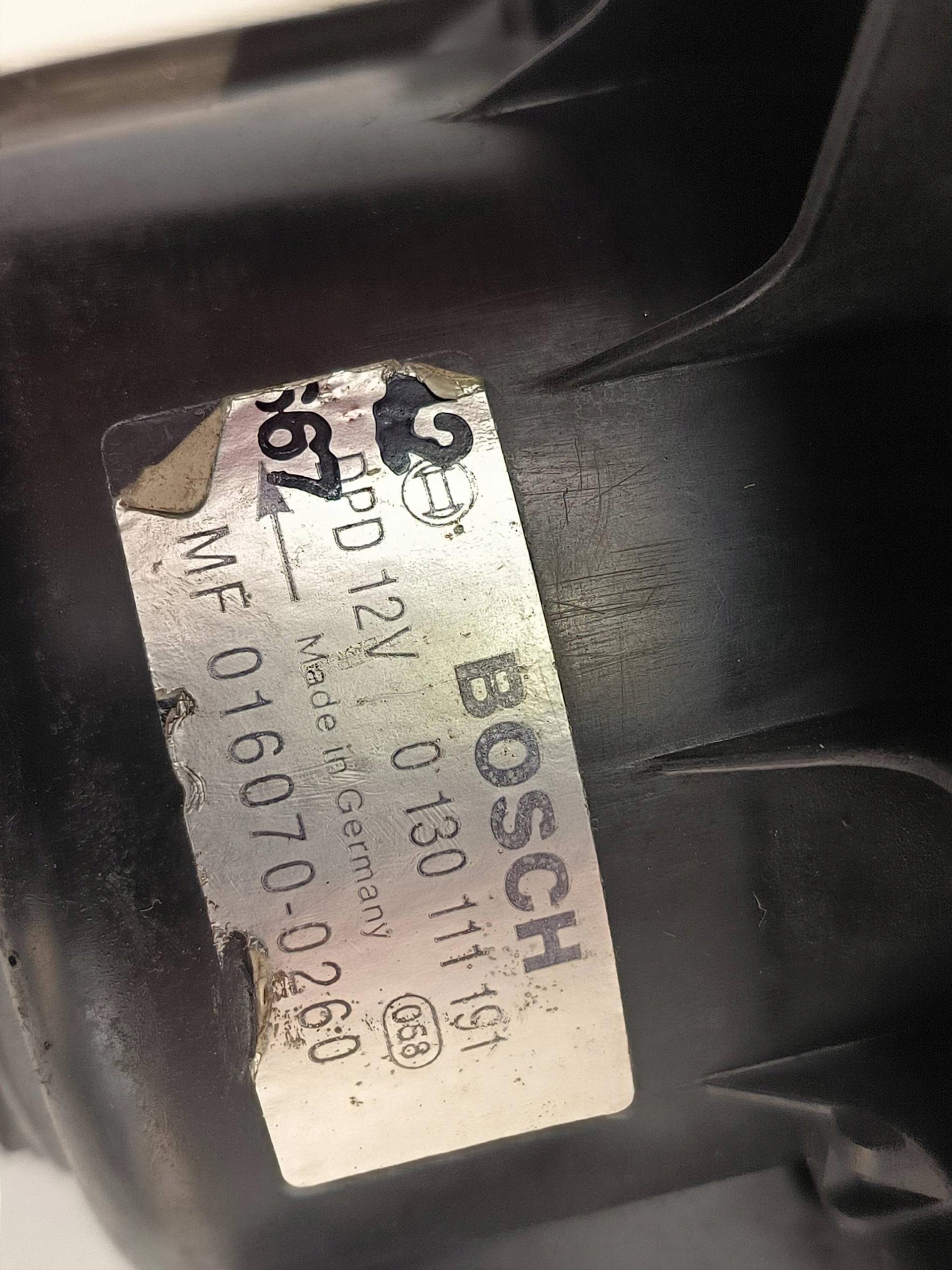 heating fan cab 0160700260 VOLVO S40