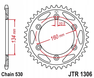 NAPĘD DID HONDA CBR1000RR 2004-2005 TŁUMIK DRGAŃ Producent DID