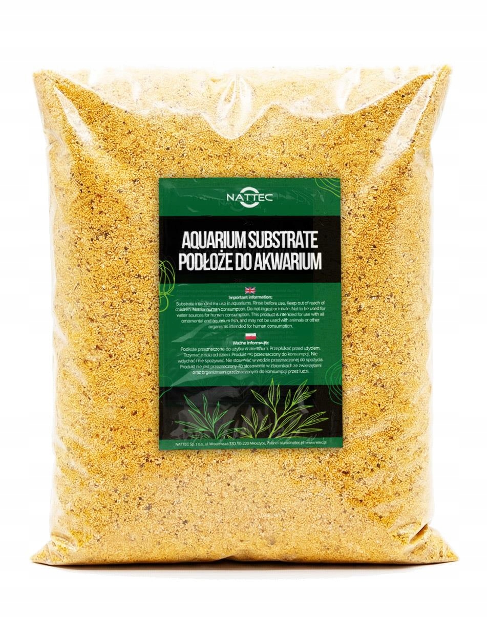 Levně Přírodní Písek Sahara 0,5-1 MM 5 Kg, Dekorativní Podklad Pro Akvárium