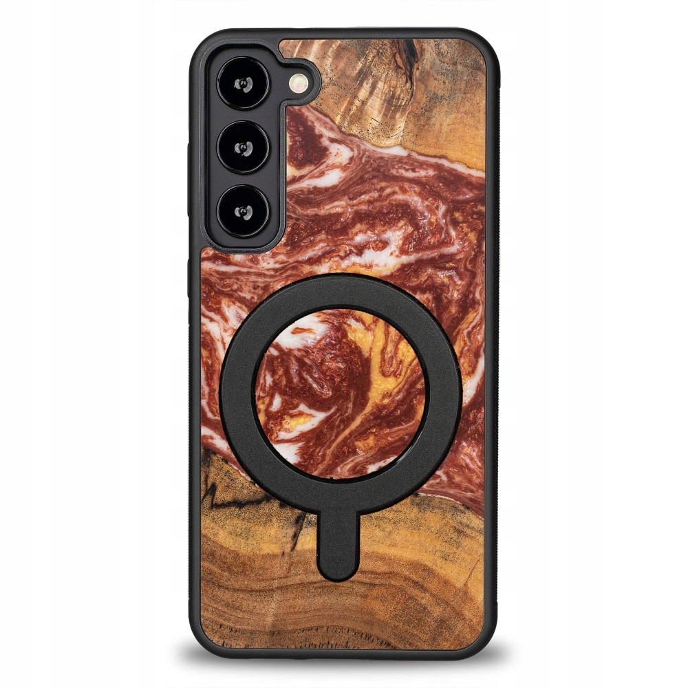 Pouzdro Bewood Unikátní pro Samsung Galaxy S23 Plus Planety Mars s MagSafe