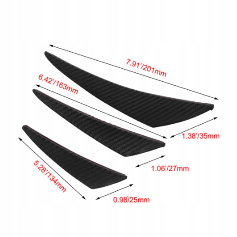 Dokładki Płetwy Na Przedni Zderzak X6 EAN (GTIN) 6942653187698